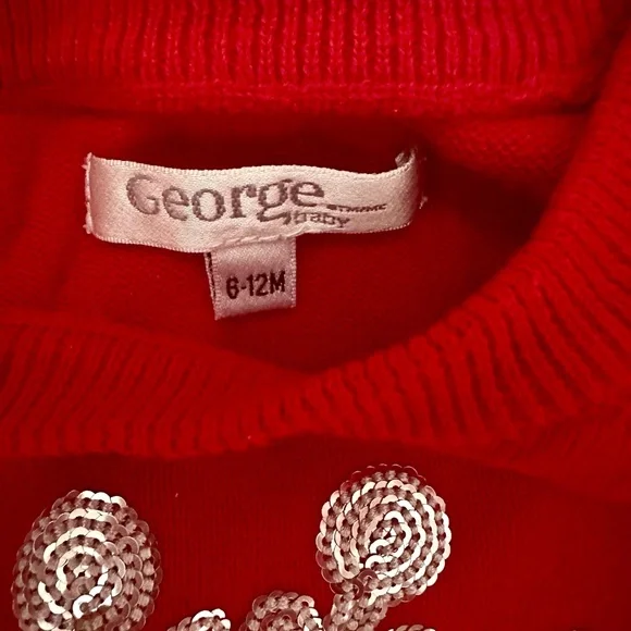 Red Snowflake Sweater - Picture 2 of 2